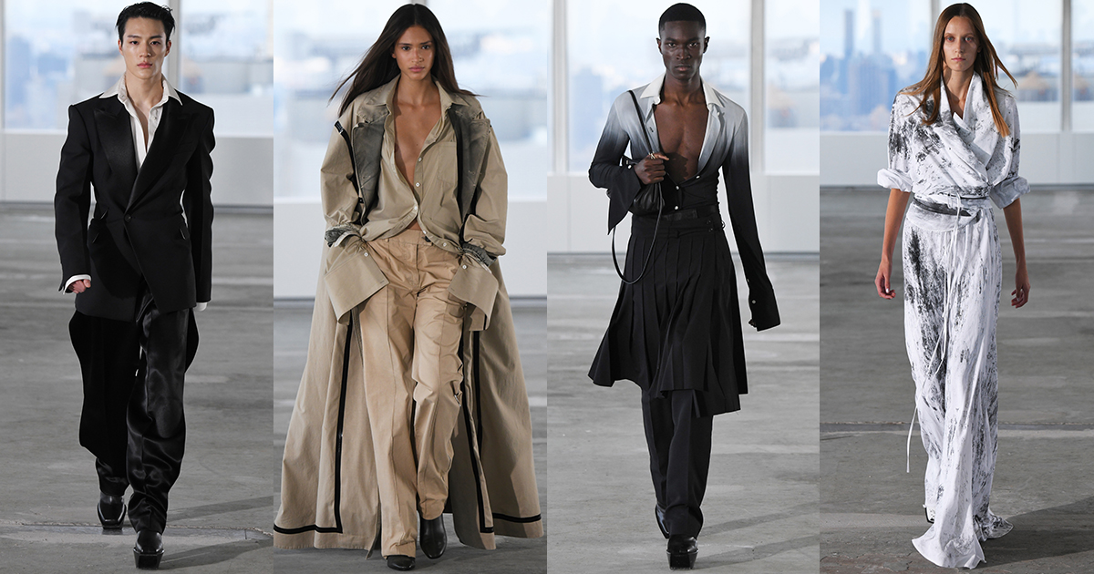 peter do 21ss トレンチコート ルック】「ピーター ドゥ」2023年春夏コレクション - WWDJAPAN