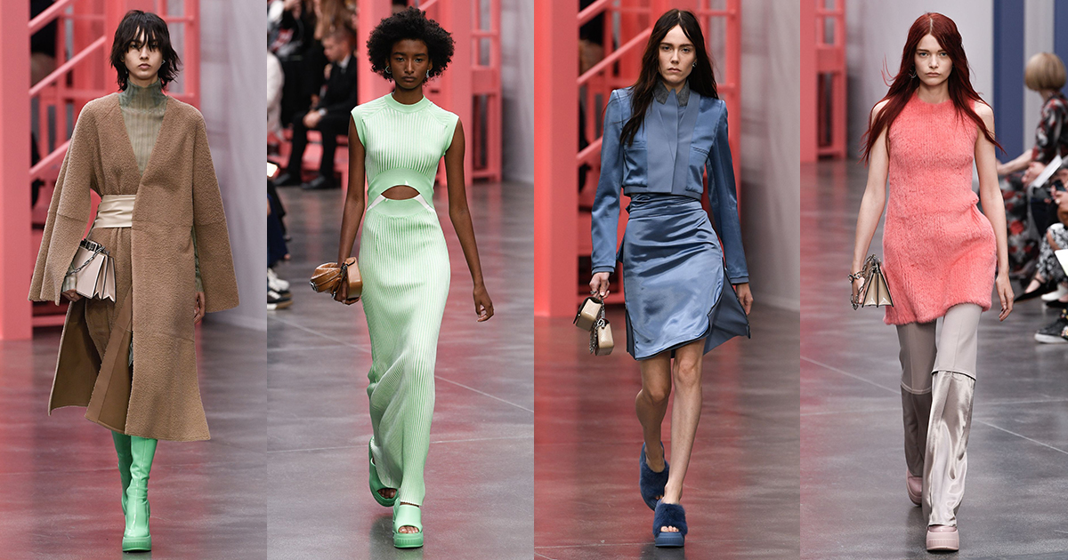 FENDI：超貴重セットアップ♡新作発表ランウェイ♬”