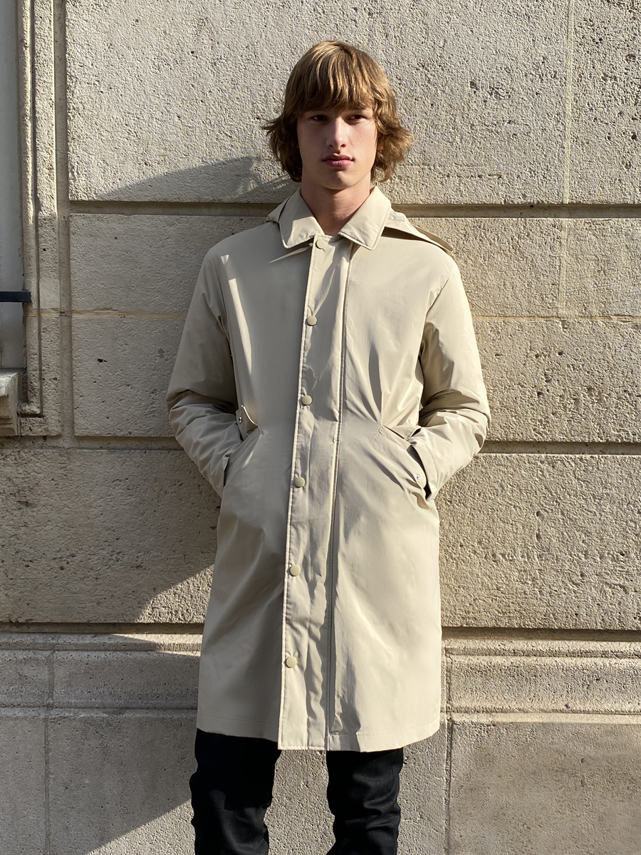 a.p.c ステンカラーコート | www.stylos.com.br