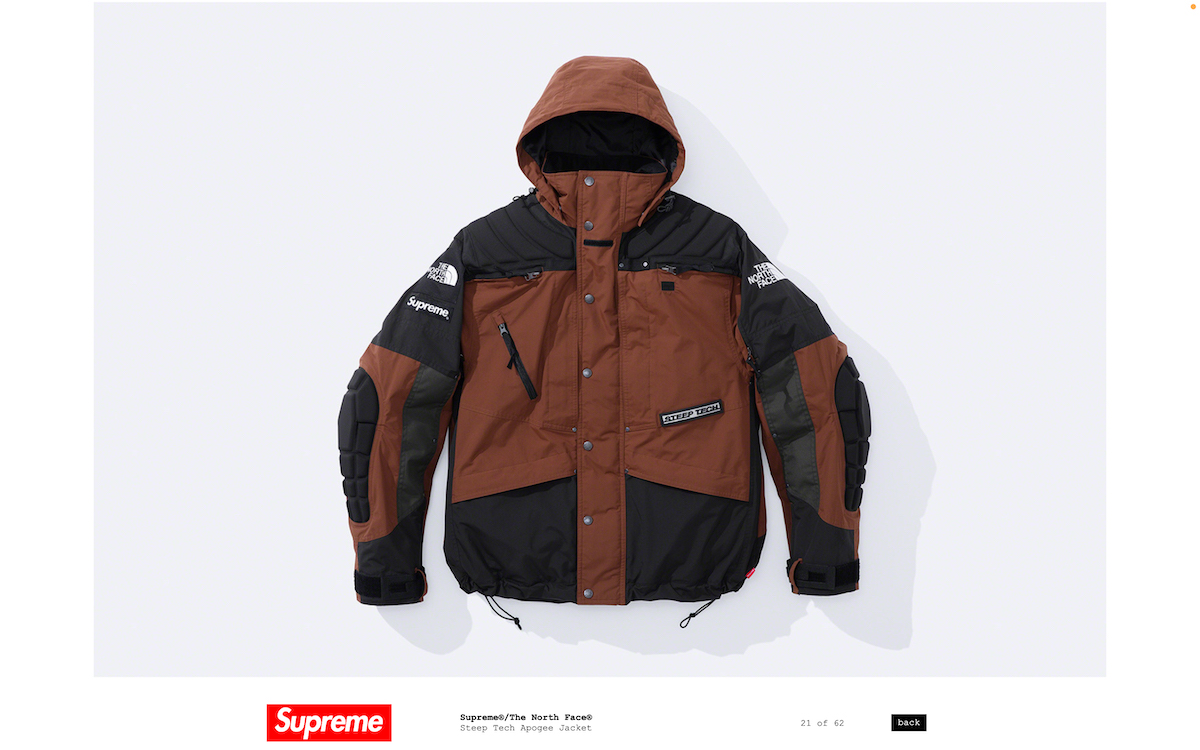 スノーボードウェア スキーウェア Supreme ×THE NORTH FACE | nate 