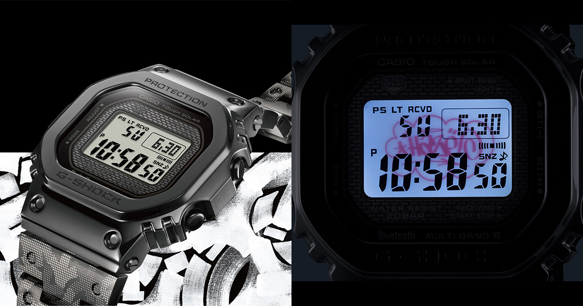 「G-SHOCK」が40周年を記念してNYのグラフィティー・アーティストとのコラボモデルを発売 - WWDJAPAN