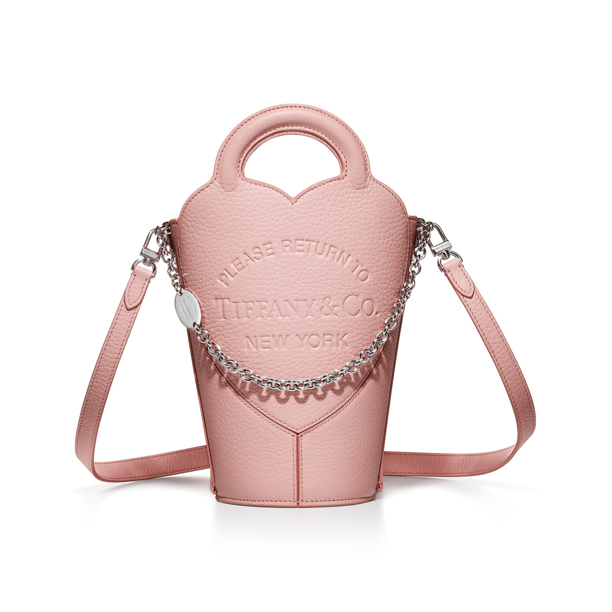 ティファニー」から日本限定色のバッグ＆ウオレット 淡いピンクが特徴