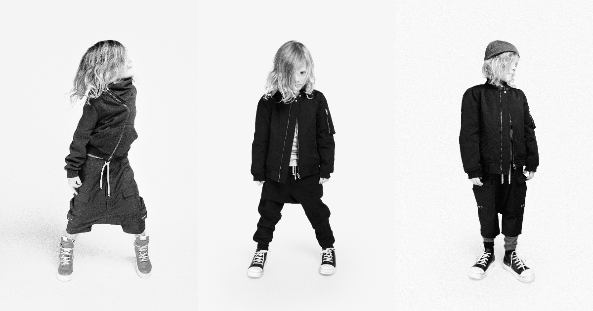 リック・オウエンス」がキッズラインを本格始動 ボンバージャケット