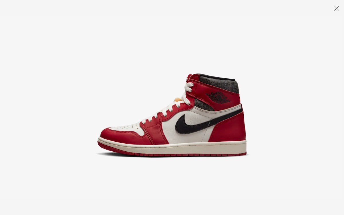 nike airjordan 1 Chicago ナイキ エアジョーダン1シカゴ-