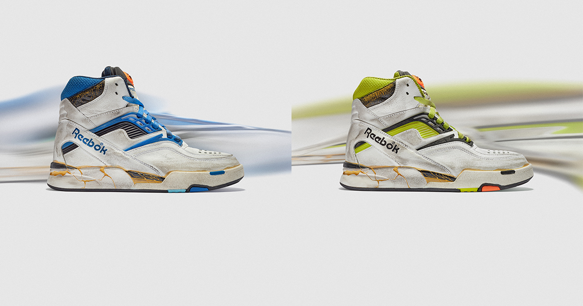 マルジェラ」×「リーボック」の新作シューズが発売 経年変化を取り入れ