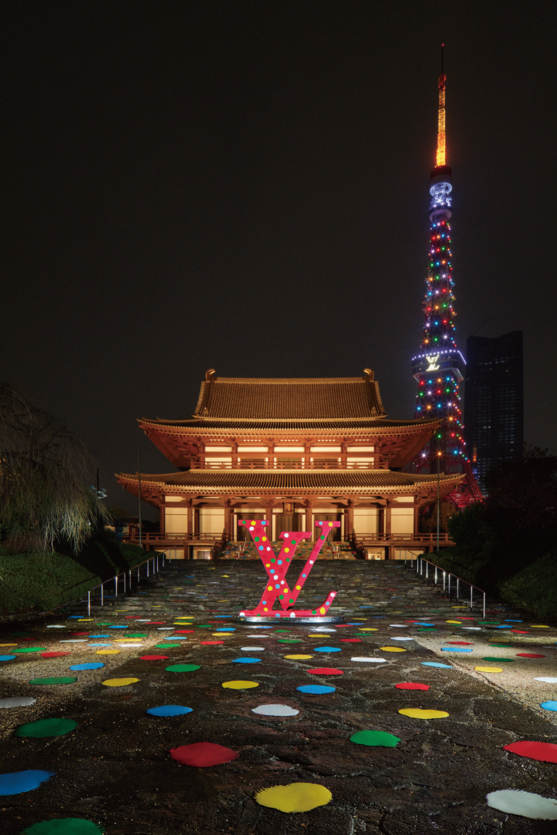 ルイ・ヴィトン」×草間彌生の作品が東京の街全体に出現 コラボ第2弾を