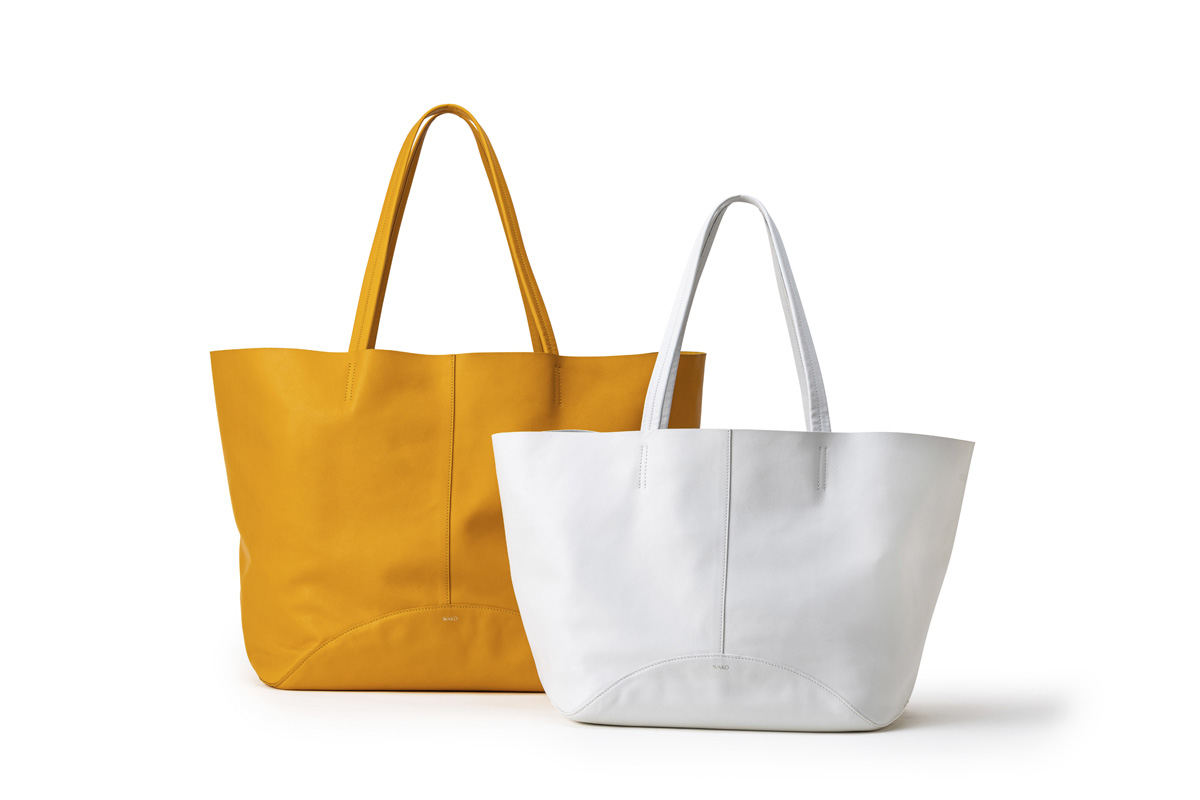 銀座・和光が、新バッグシリーズ“マナコ”を発売 レザーの薄さが魅力の 