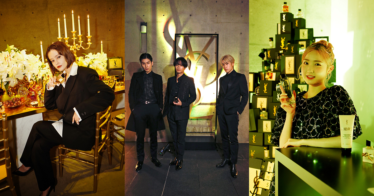 スナップ】YSLのバーチャルブティックをemma、川村壱馬、長谷川