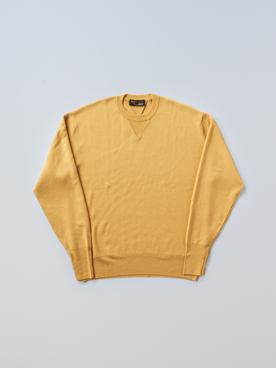 【定価6.4万】キャプテンサンシャイン × ジョンスメドレー ニットセーター L 大人の名品ニット】ジョン スメドレーがスウェットを作ったら