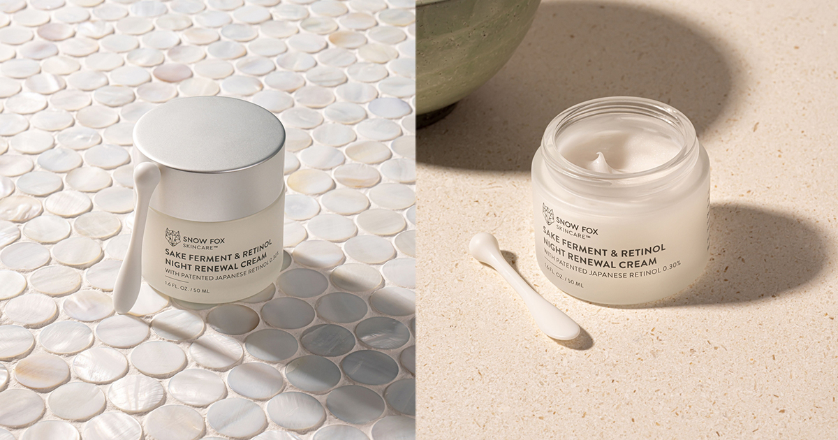 新品　 FOX SAKE ナイトクリーム 50ml (レチノール配合) SAKE ナイトクリーム 50ml (日本製レチノール配合) - 【公式サイト