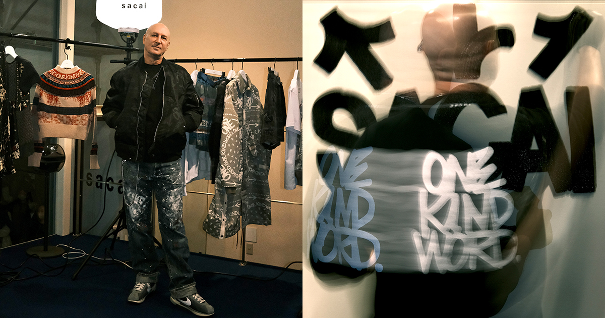 巨匠エリック・ヘイズが「サカイ」限定店でライブペインティング