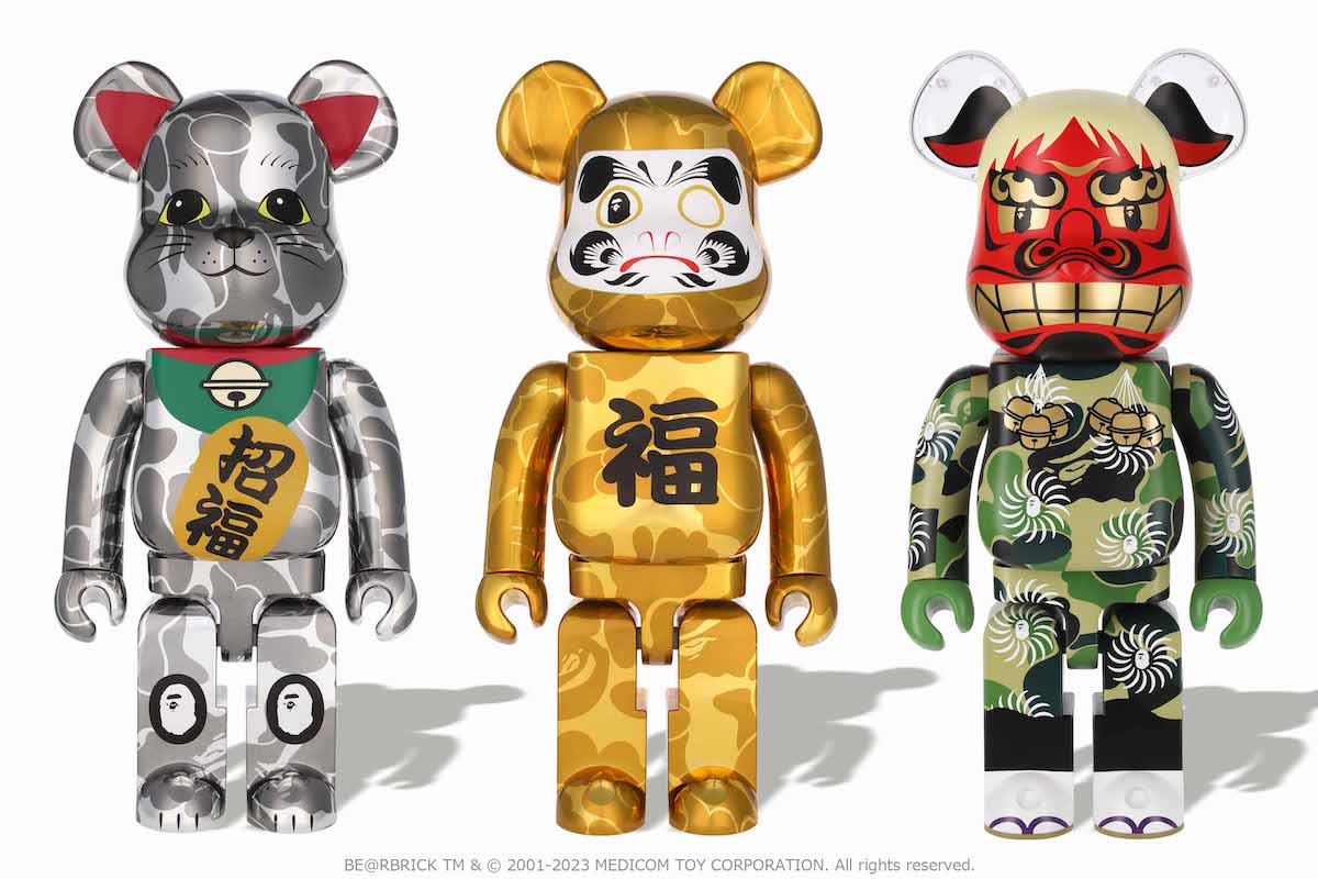 BE@RBRICK アベイシングエイプ 7体セット-