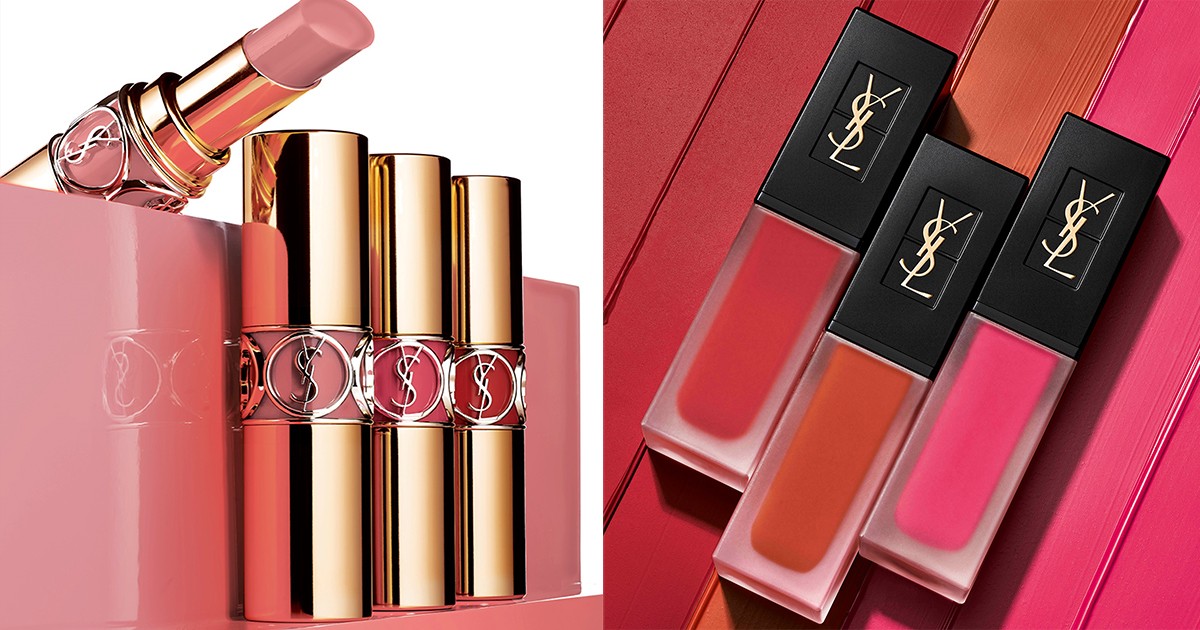 YSL リップまとめ売り 2023年春コスメ】「YSL」が“ピンク”の表現にこだわったリップ