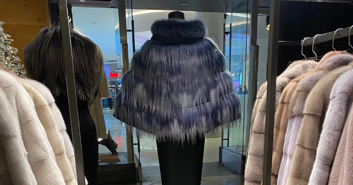 Saks Fifth Avenue サックスフィフスアベニュー ミンク 帽子