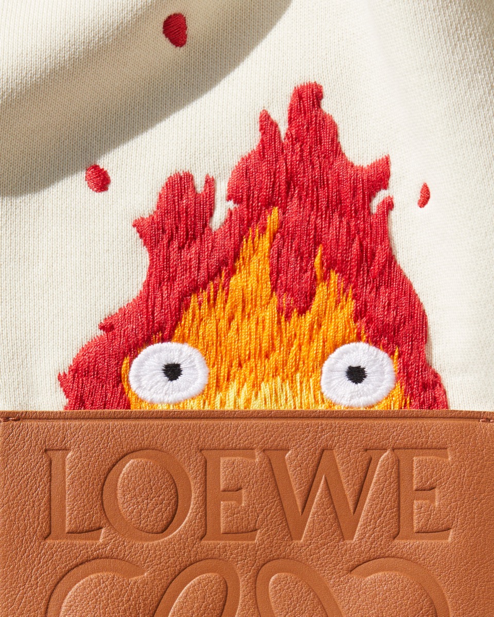 ロエベ LOEWE ハウルの動く城 コラボ カルシファー アロマキャンドル