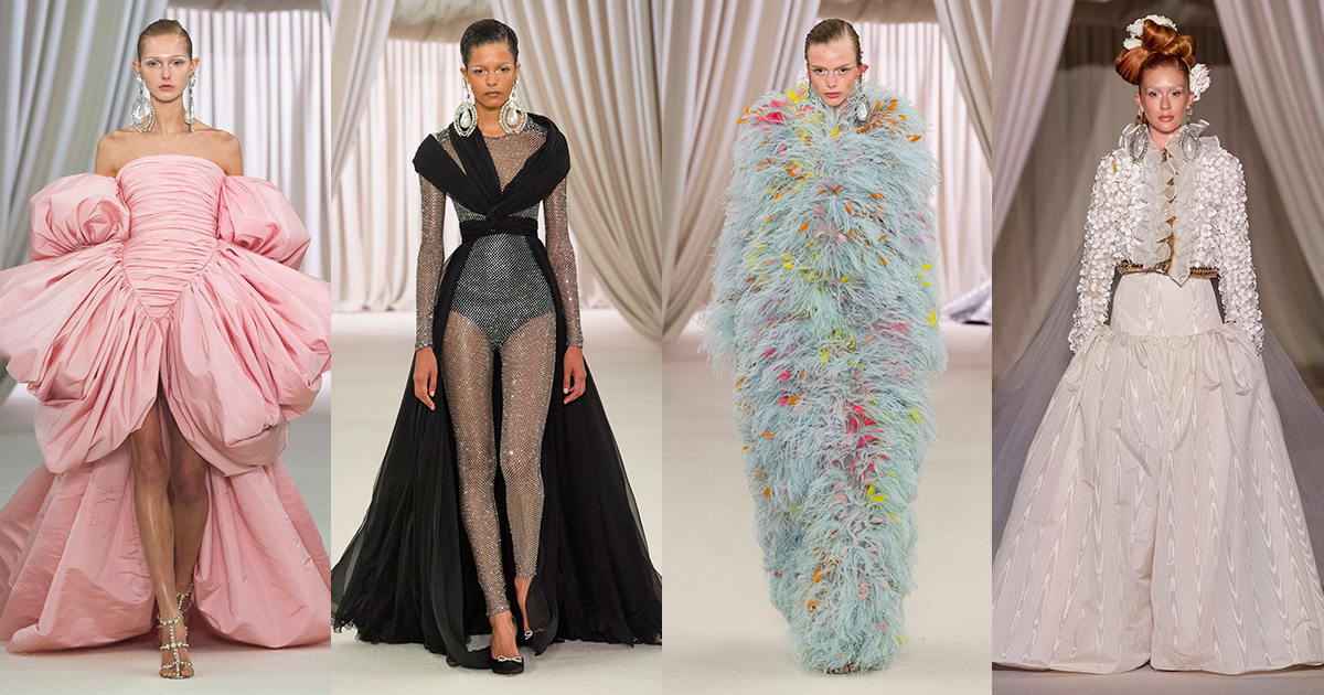 ルック】「ジャンバティスタ ヴァリ」2023年春夏オートクチュール