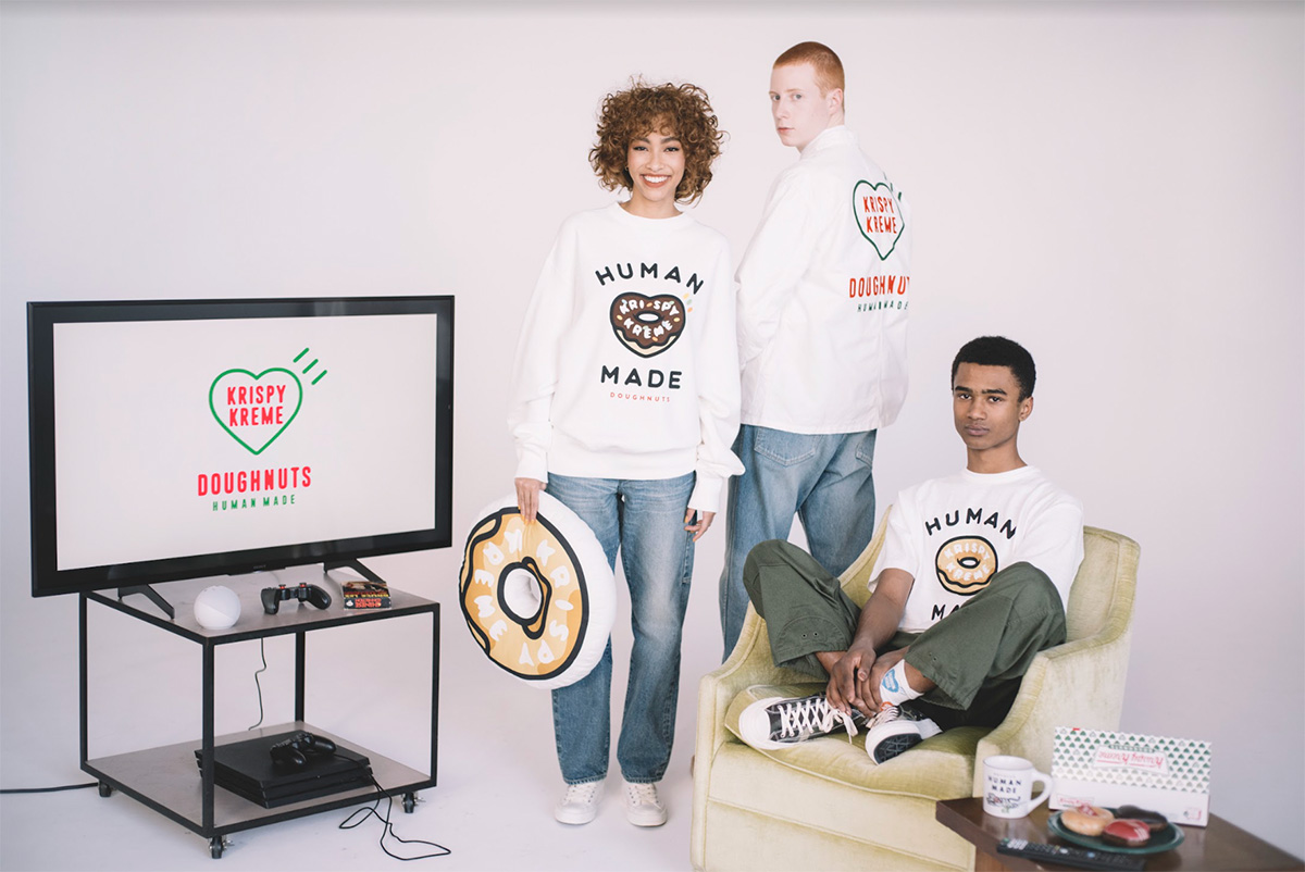 【人気ショップが最安値挑戦！】 NIGO®の「ヒューマンメイド」がクリスピー・クリーム・ドーナツ トップス