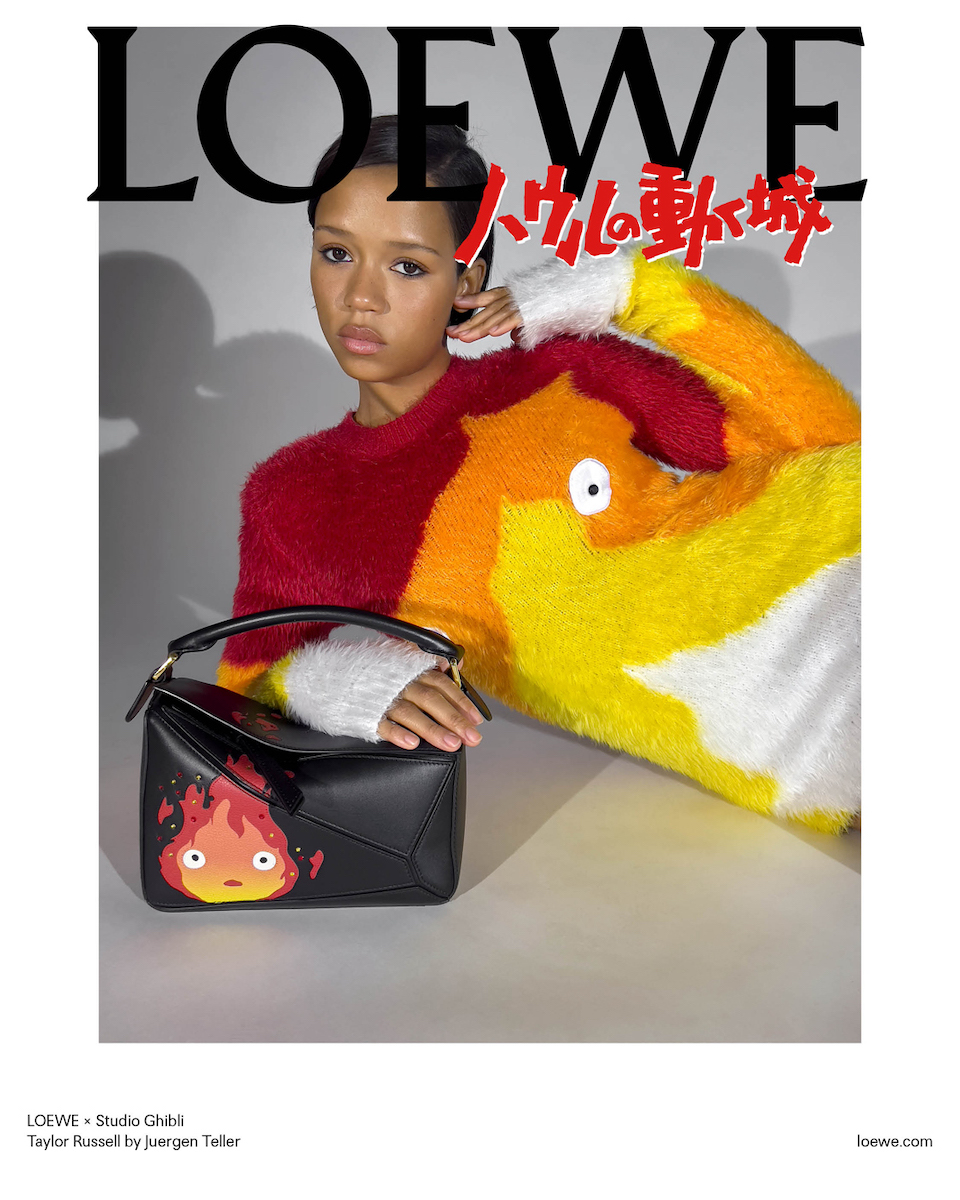 LOEWE☆ロエベ ハウルの動く城 カルシファーチャーム 銀座SIX購入-