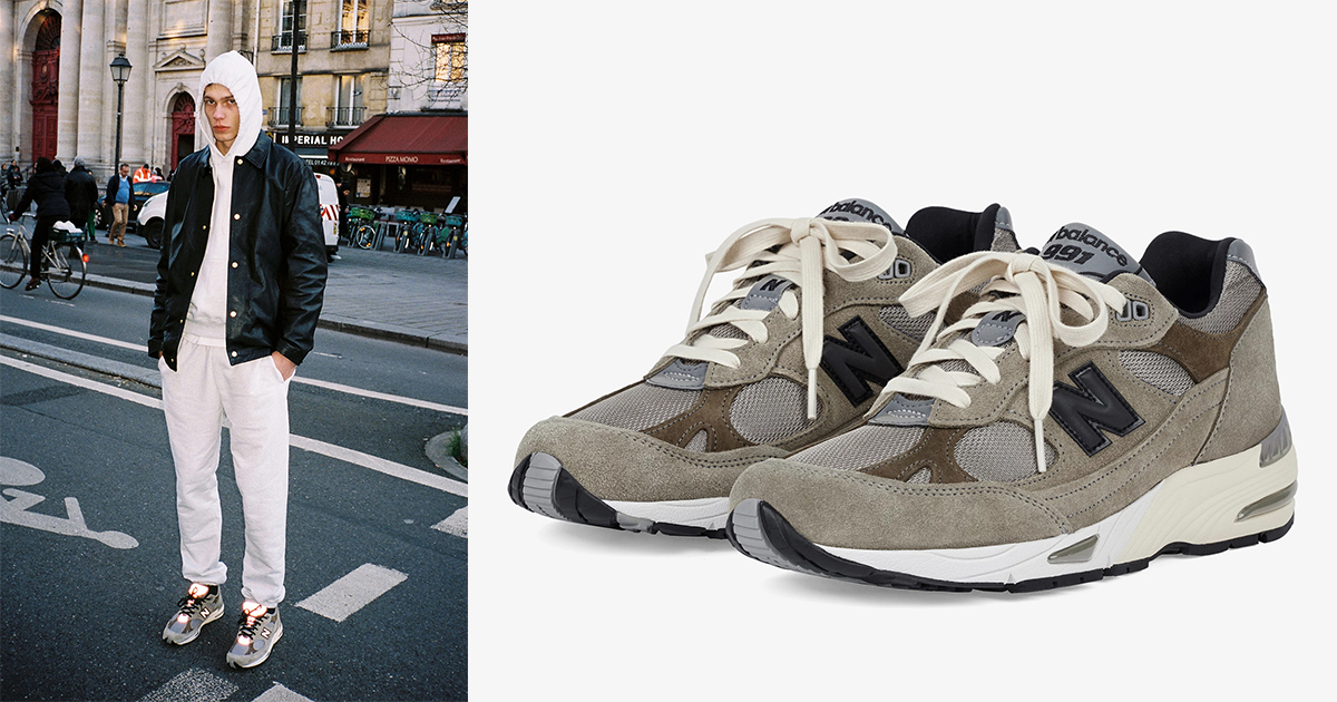 ニューバランス」×「ジョウンド」から7作目のコラボスニーカー“991”が