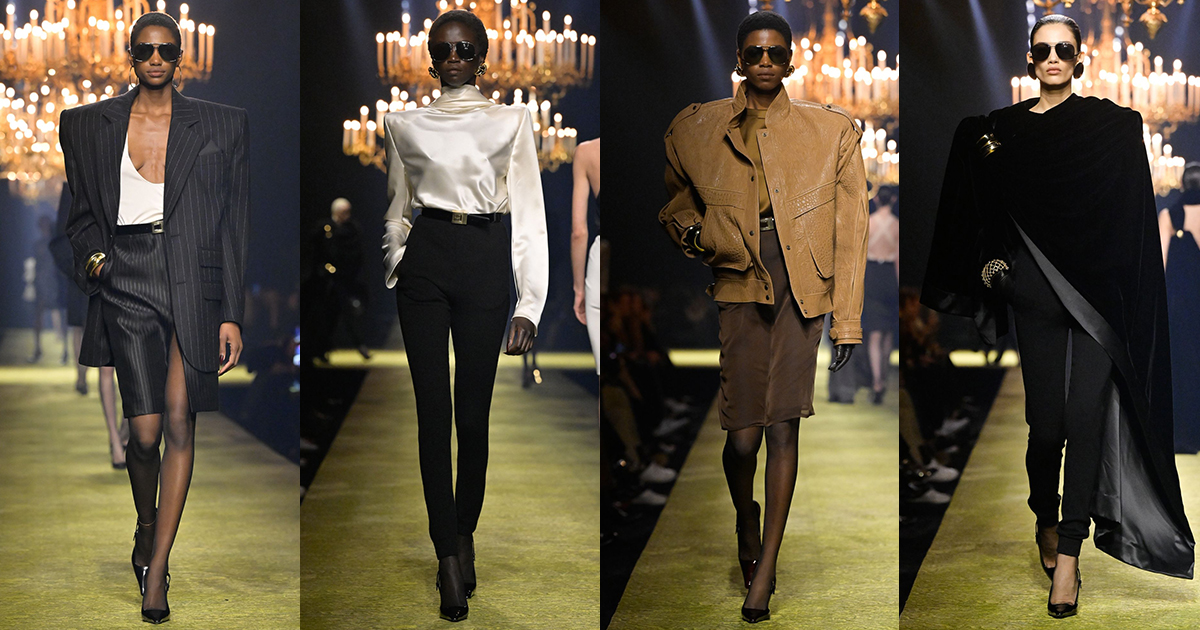 SAINT LAURENT 24AW アウターその他 ブラウン系 2024年ウィンター-メンズ-コレクション | Saint Laurent サン