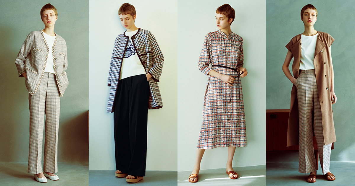 ルック】「アクアスキュータム ホワイト レーベル」2023年春夏