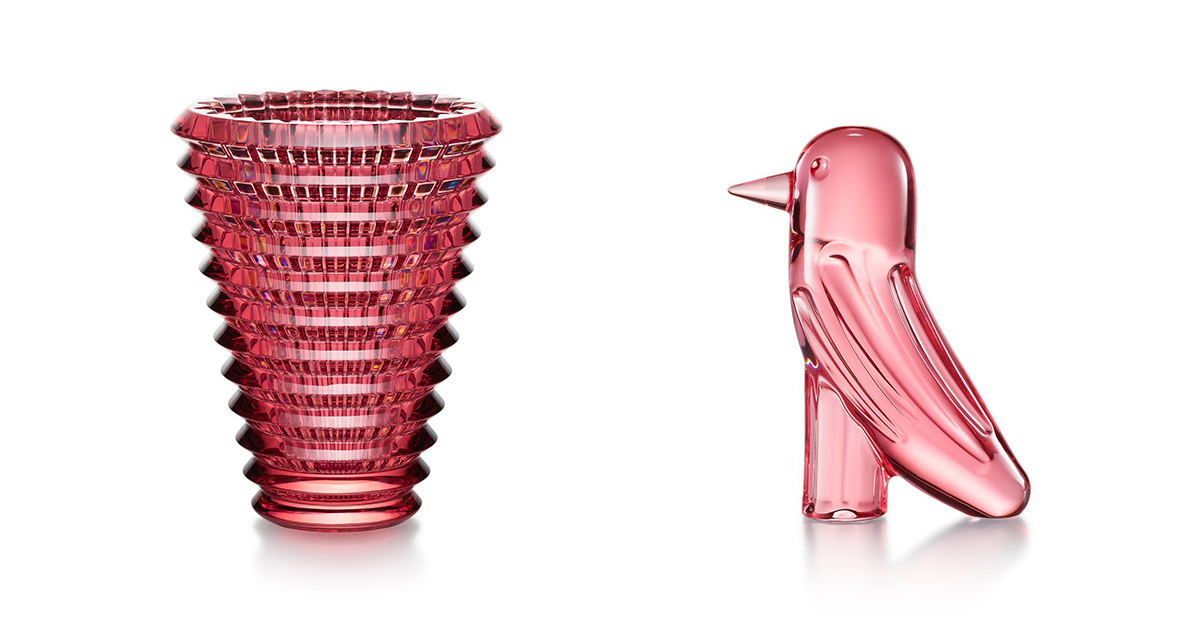 バカラ」からキュートなピンクカラーのクリスタルが登場 - WWDJAPAN