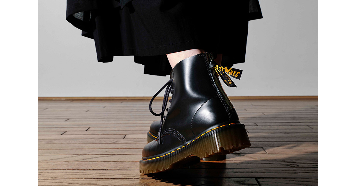 hihi_store【希少】 Y's × Dr.Martens（38）10ホールブーツ バック 