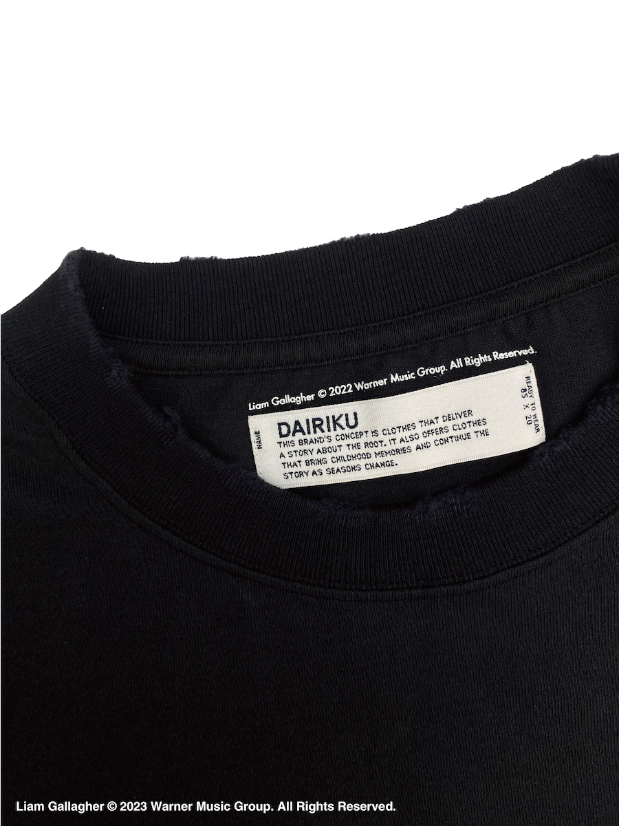ダイリク」がリアム・ギャラガーとの公式コラボ商品を発売