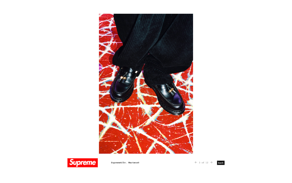 Supreme Dr.Martens シュプリーム マーチン ローファー 26-