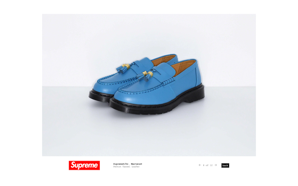 Supreme Dr. Martens Tassel Loafer サイズ27