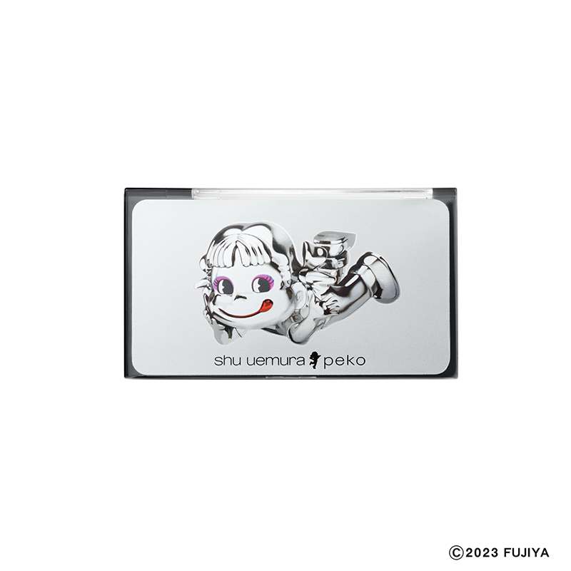 シュウウエムラクレンジングオイル　限定デザインペコちゃん shu uemura2023年夏新作｜ あの有名キャラ ペコちゃんとシュウ
