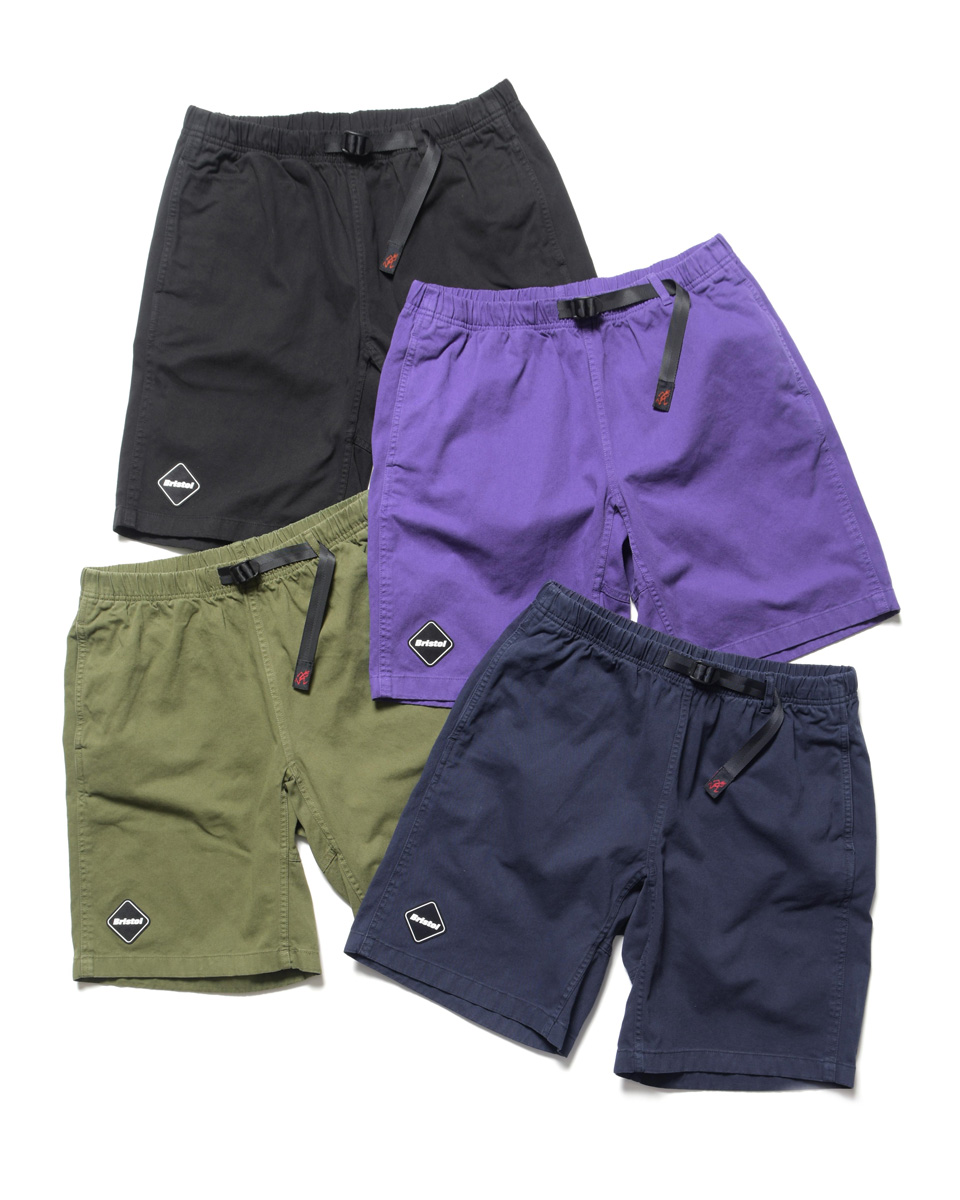 M FCRB 23SS GRAMICCI TEAM SHORTS パープル 紫 - ショートパンツ