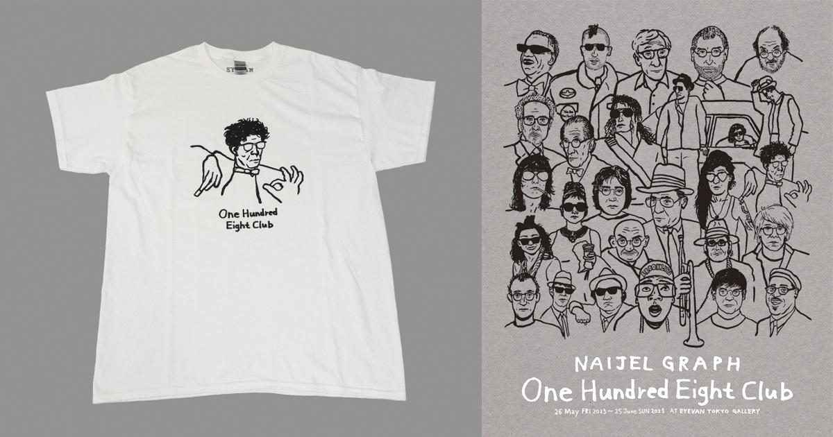 One Hundred Eight Club Tシャツ 野村訓市着用 グラフ