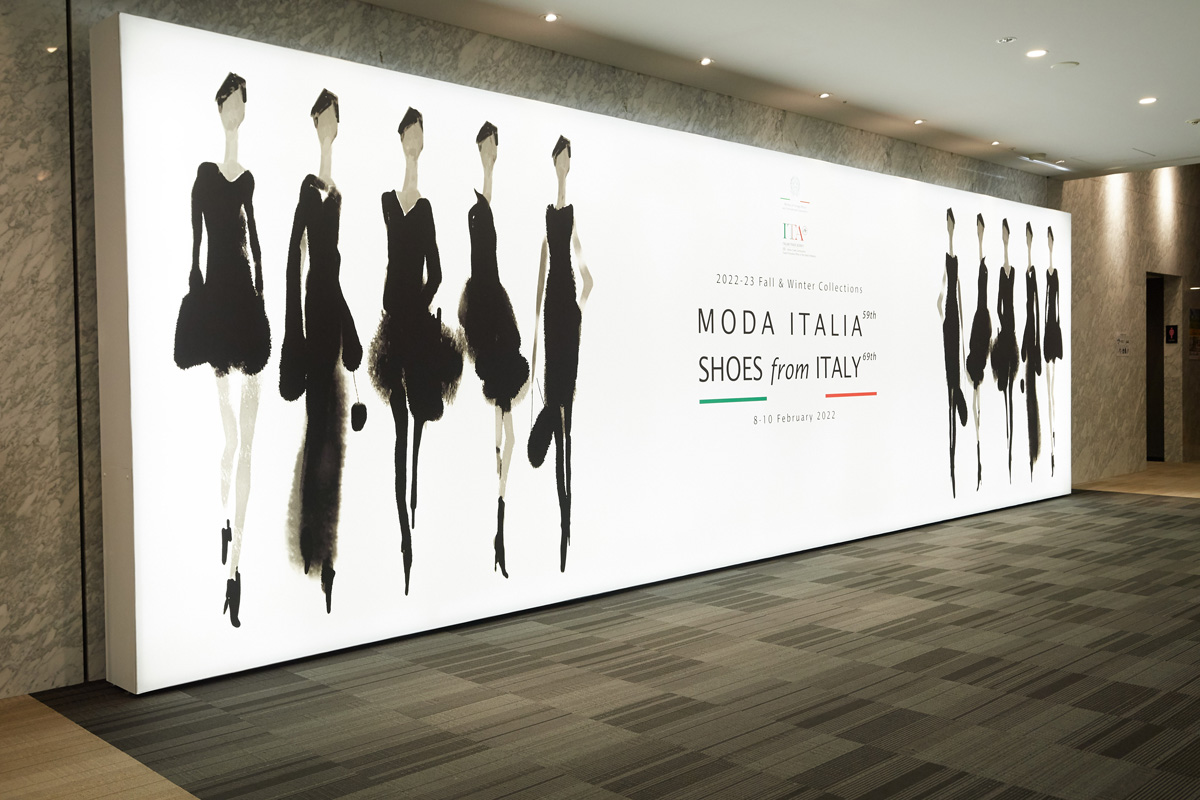 イタリア企業150社が23年春夏の新作披露 「モーダ・イタリア展