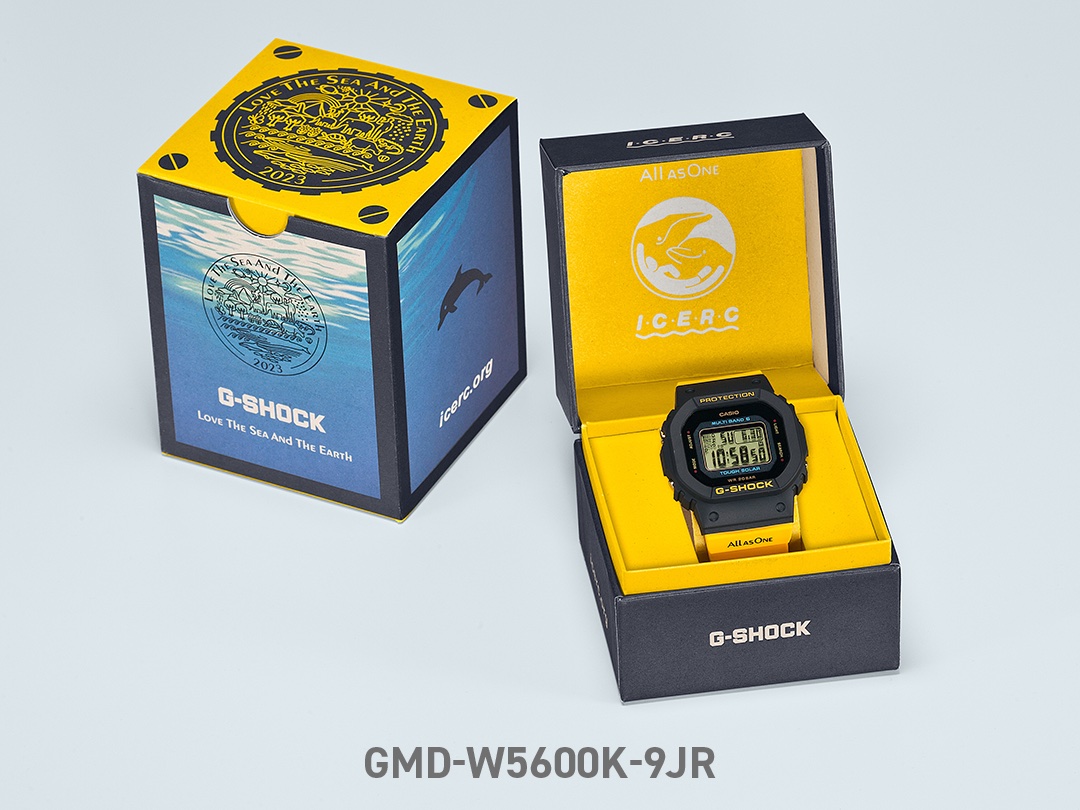 G-SHOCK」の“イルカ・クジラモデル”がバイオマスプラスチックで復刻