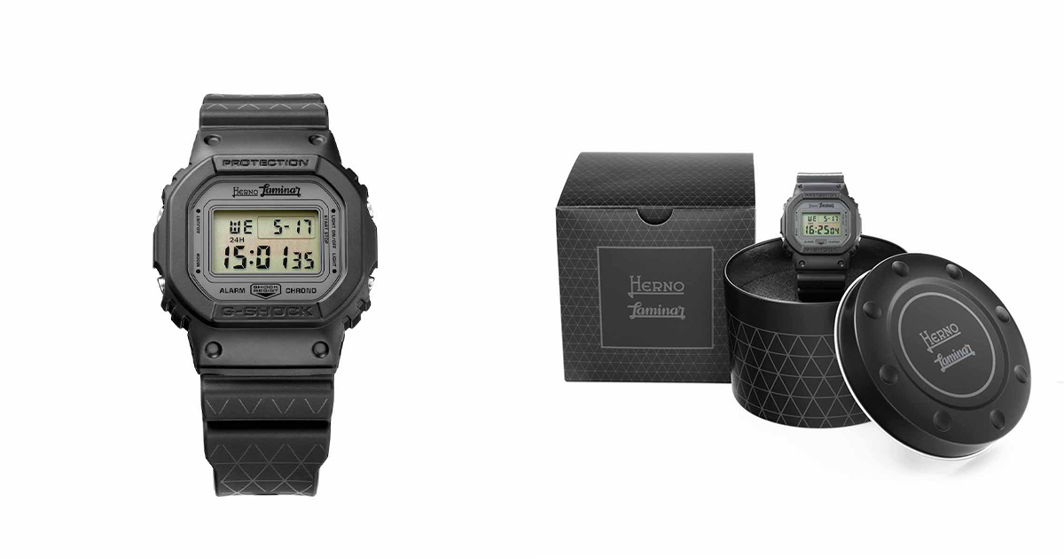 取扱店舗・直営店 新品 HERNO Laminar G-SHOCK 日本限定ウォッチ 希少 ...