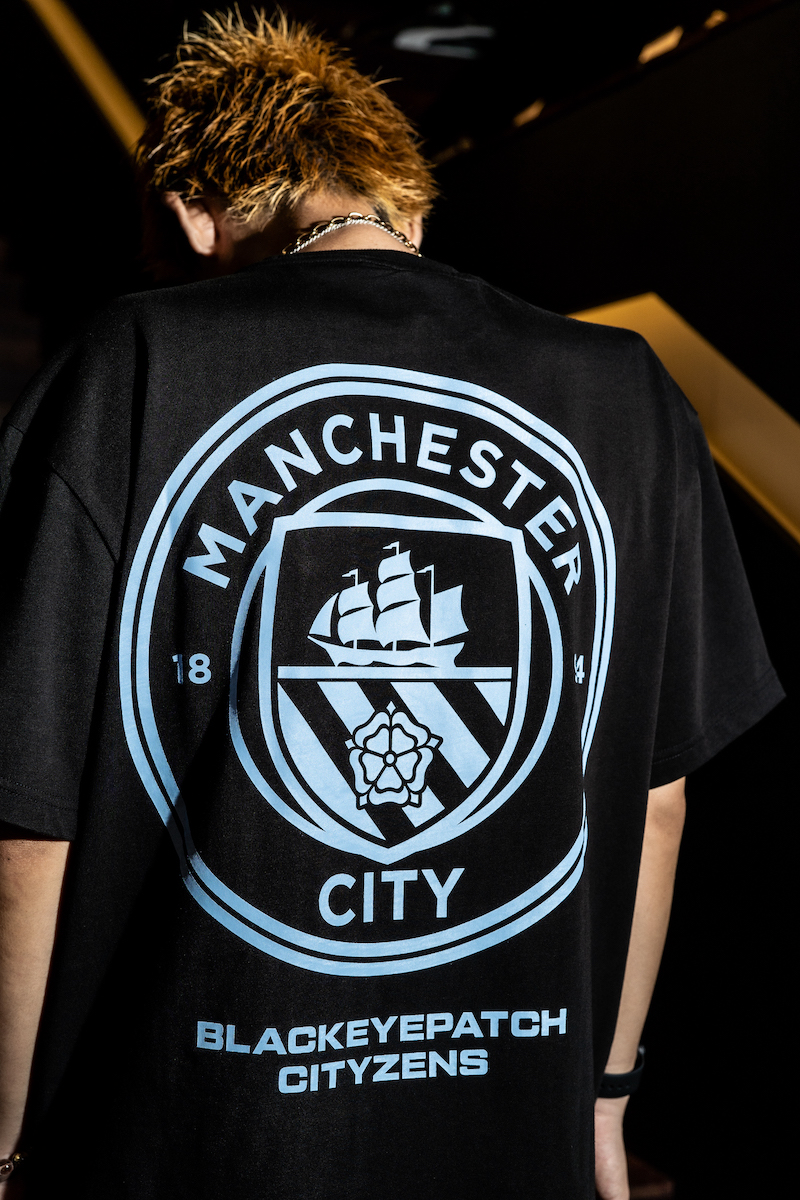 TシャツBlack Eyepatch x Manchester City FC Men'