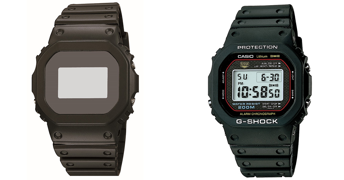 「G-SHOCK」の初代モデルが立体商標に登録 国内時計ブランドで