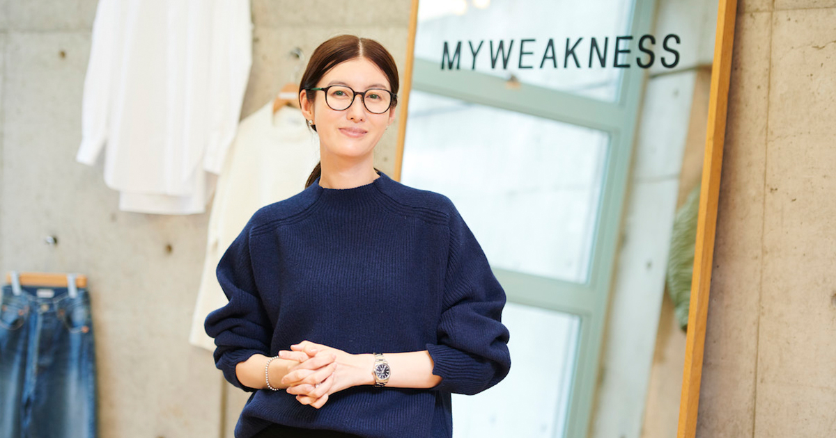 ともさかりえが手掛ける「マイ ウィークネス」 「役者と服作りは全く 
