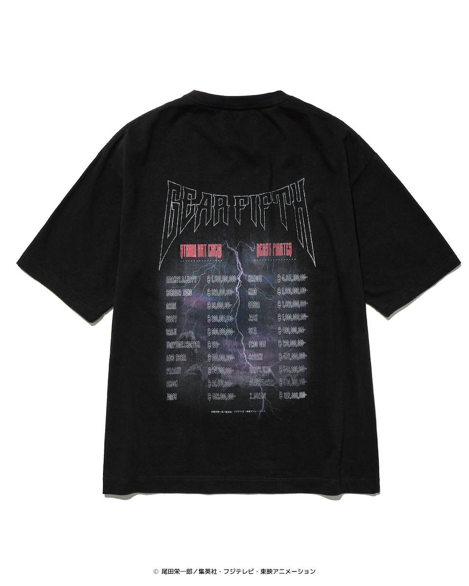 ユナイテッド トウキョウ × ワンピース / コラボ ルフィ TEE 本日【ONE PIECE】ルフィ最高地点「GEAR5」デザイン！最高コラボT登場