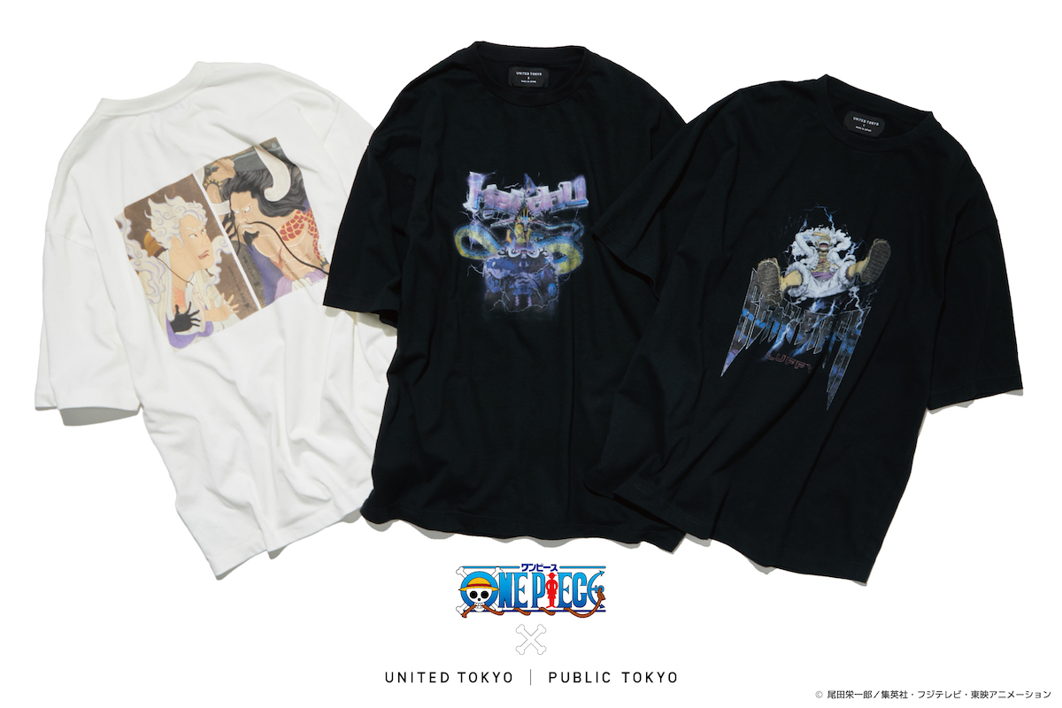 UNITED TOKYO ONEPIECEコラボtシャツ ユナイテッド トウキョウ」と「パブリック トウキョウ」が