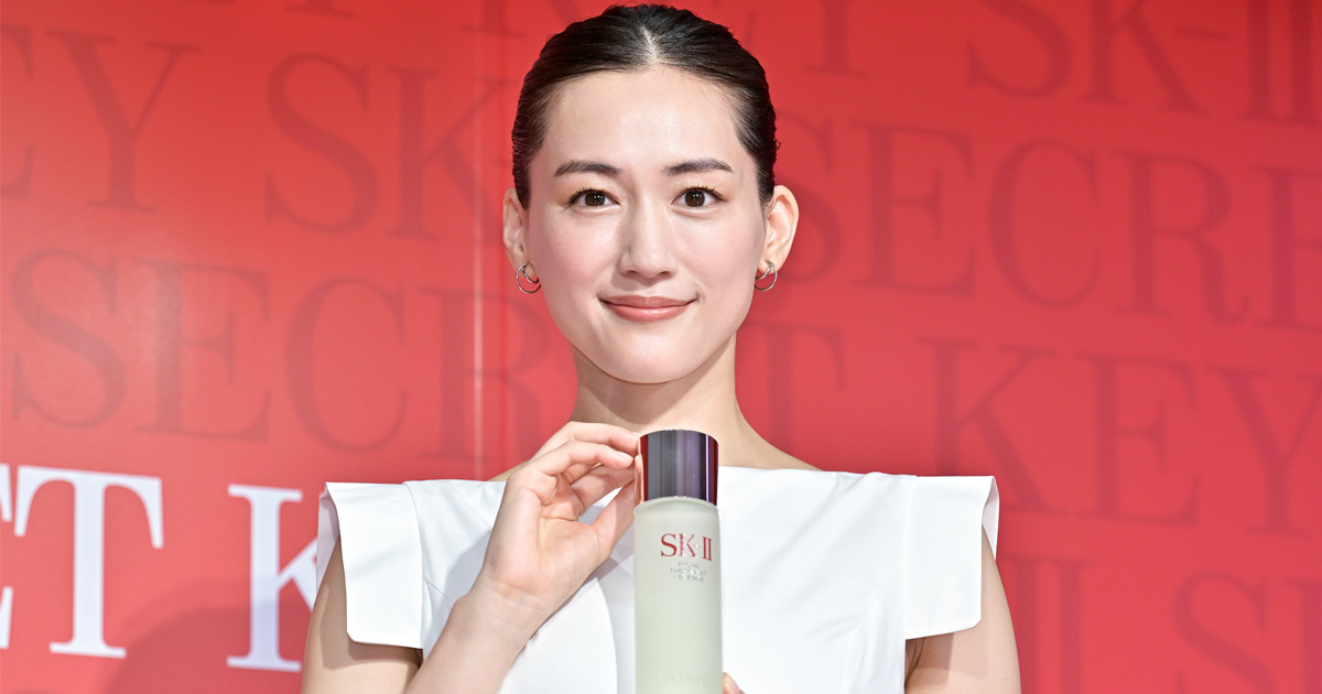 「SK-II」ピテラの秘密に迫る体験型イベント 綾瀬はるかが美肌の