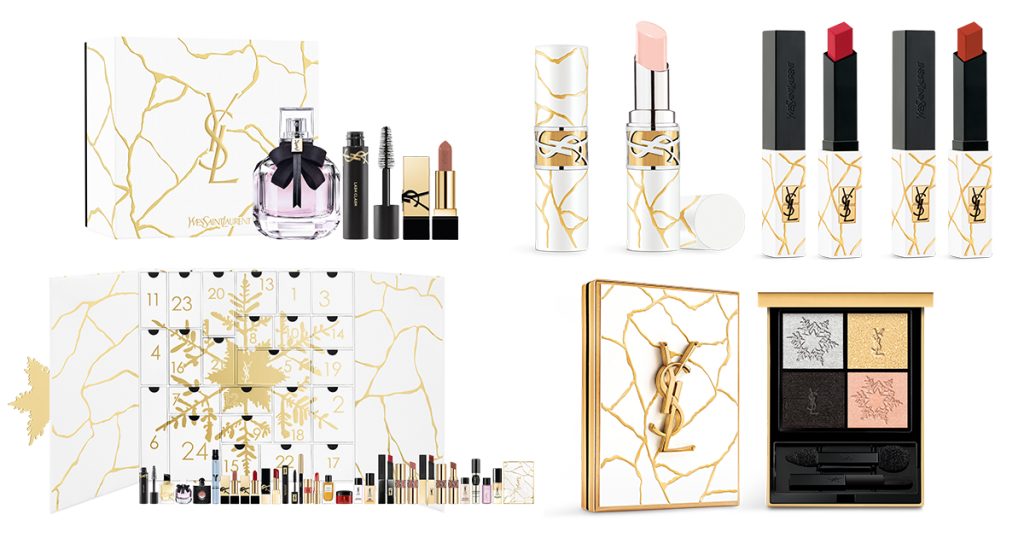 2023クリスマスコフレ】「YSL」がホワイト×ゴールドのホリデーアイテム発売 アドベントカレンダーも - WWDJAPAN