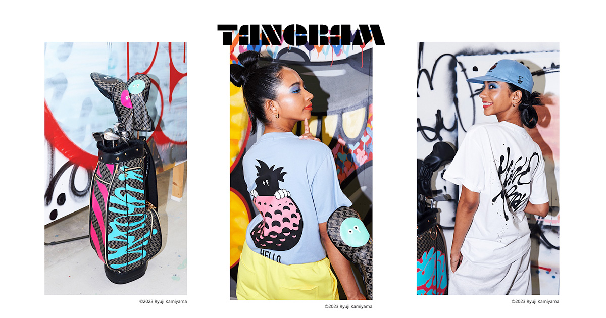 【極美品】TANGRAM タングラム XS ポロシャツ 白 ゴルフ 神山隆二 TANGRAM×RYUJI KAMIYAMA COLLABORATION | TANGRAM株式会社の