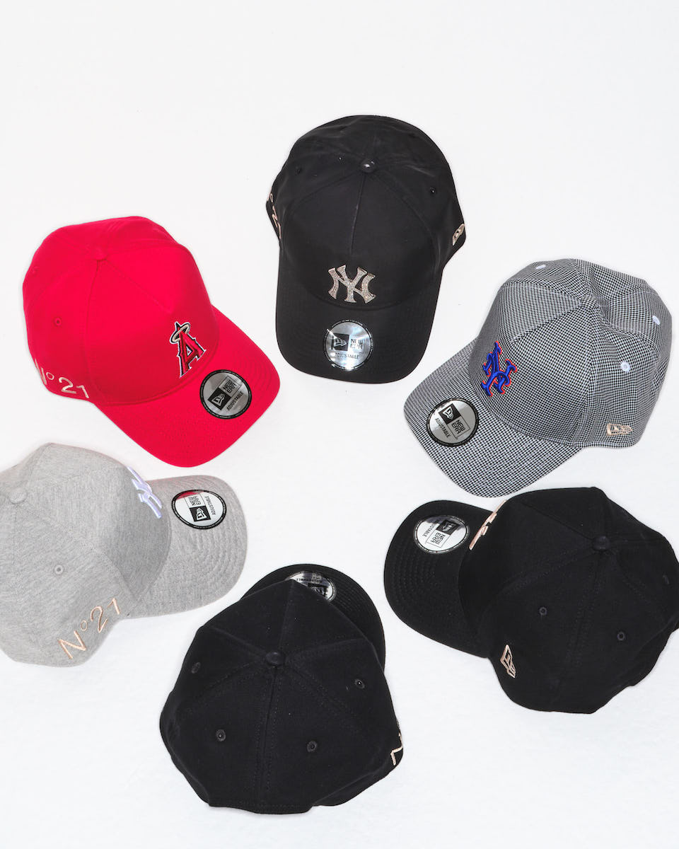 N21」×MLB×「ニューエラ」コラボでNYとLA3球団のキャップ発売 - WWDJAPAN