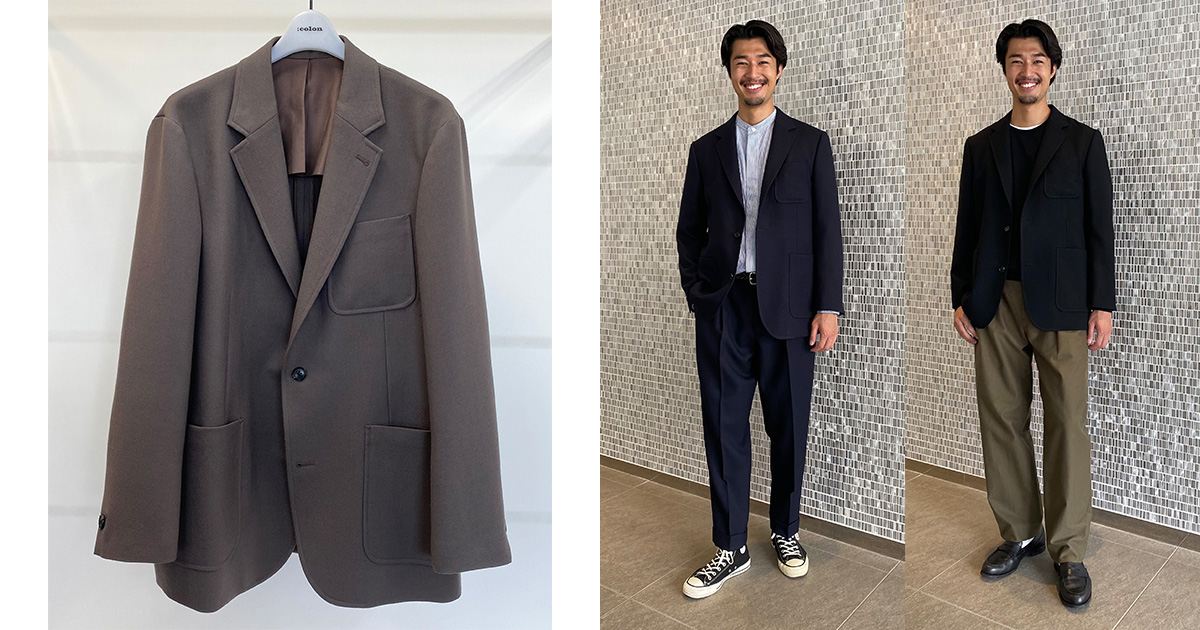 豊島傘下エンメのメンズ「コロン」から初のジャケット 目指すは