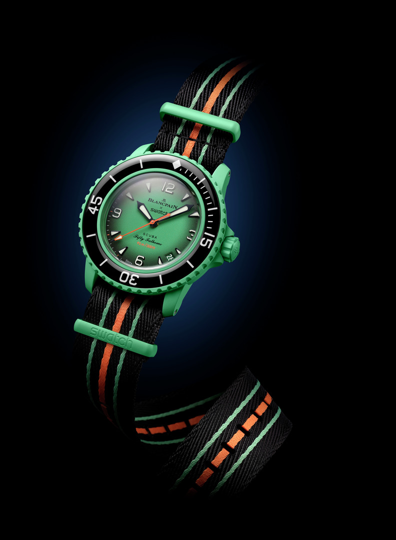 Blancpain Swatch Indian Ocean スウォッチブランパン - 腕時計(アナログ)
