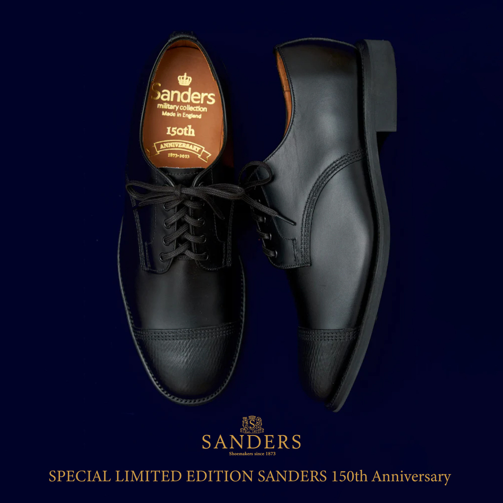 トゥモローランドが150周年の英国ブランド「サンダース」の革靴2型を