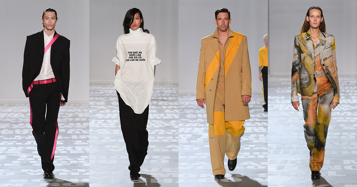 ヘルムートラング　レースプリント　ジャケット　綿　シープスキン　S ルック】「ヘルムート ラング」2024年春夏コレクション - WWDJAPAN