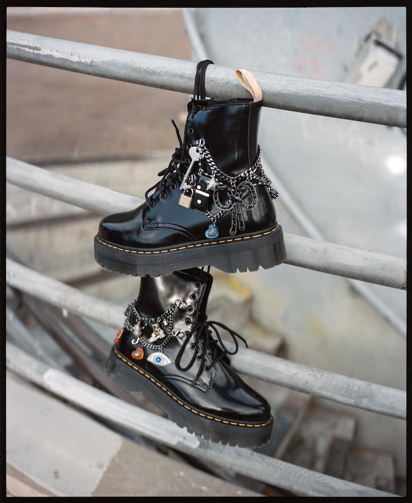 Dr.Martens 8ホール JADON MAX 厚底 - ブーツ